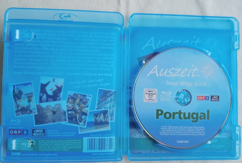 Auszeit - Neue Wege durch... PORTUGAL Lissabon BluRay Reiseführer Reise Handbuch