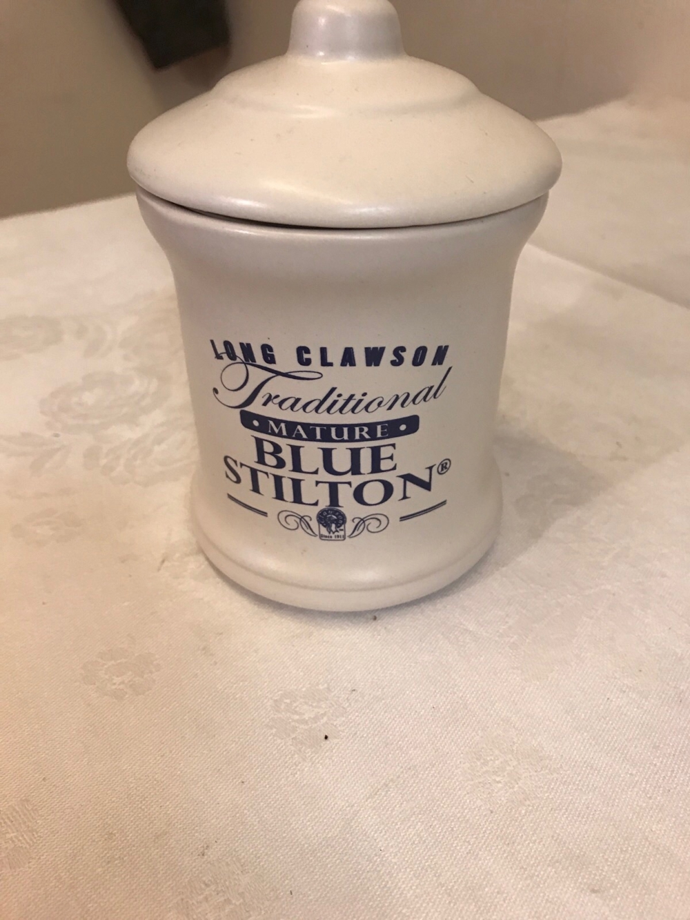 Keramik Vorrat Dose von BLUE STILTON
