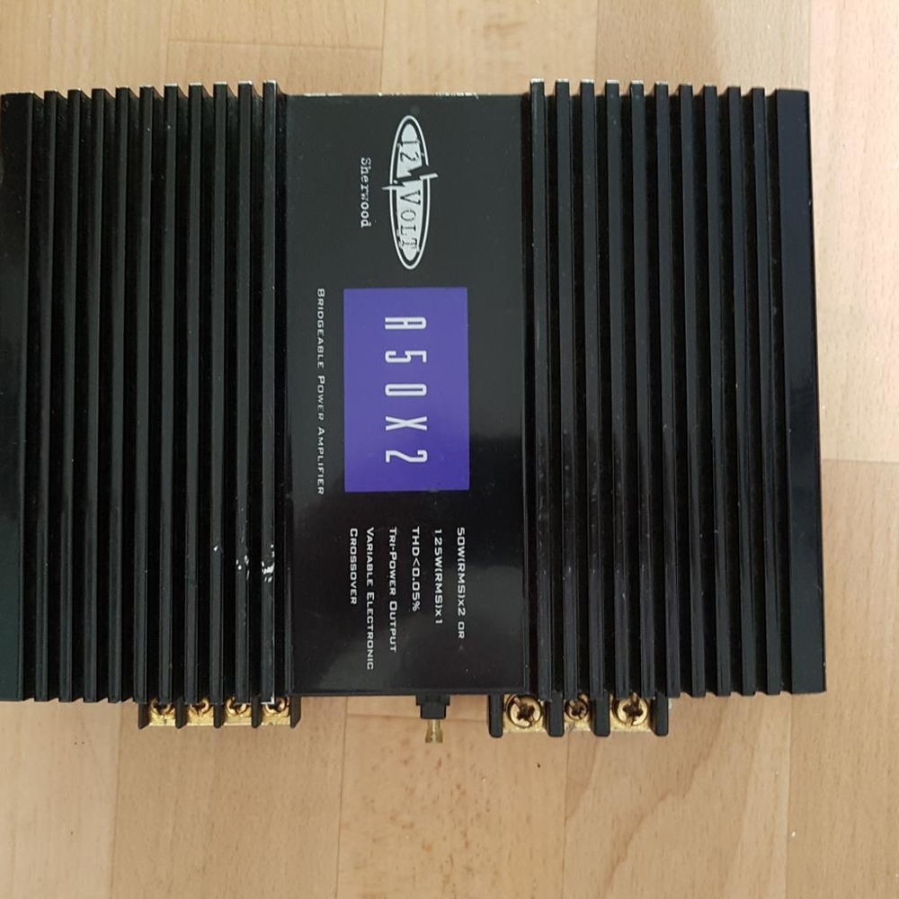 SHERWOOD AUTOVERSTÄREKER A50X2