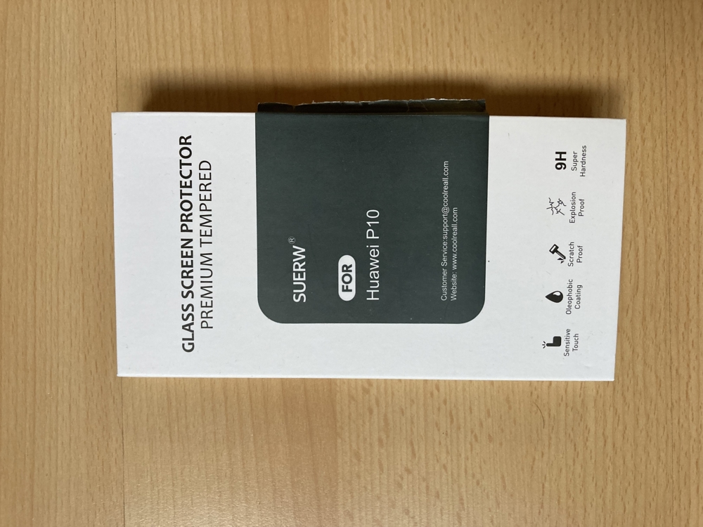1 SUERW Panzerglasfolie für ein Huawei P10