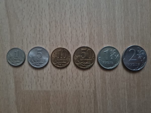 Russland Münzen Rubel Kopeken Set Satz