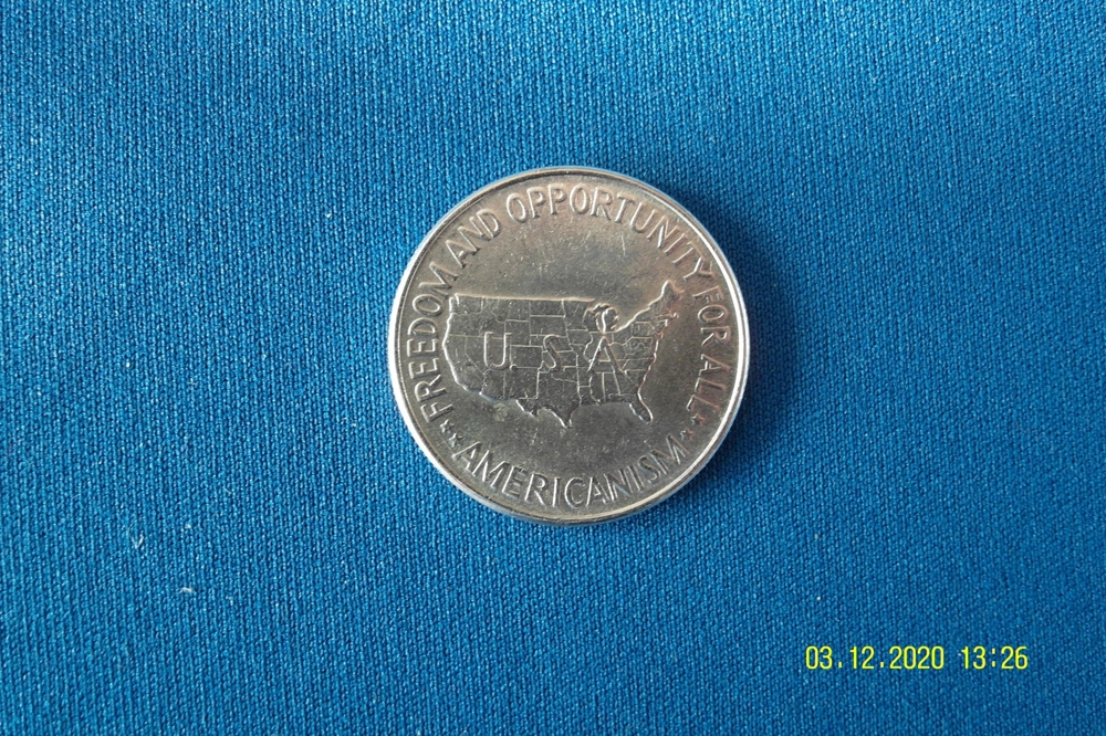 1/2 Dollar Silbermünze USA 1952 - Booker & George Washington Carver