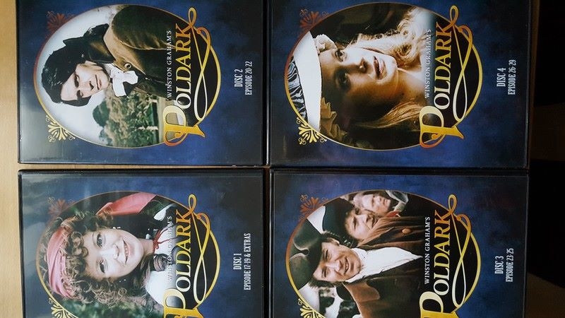 Poldark staffel 1+2, 3+4 disc-dvd set