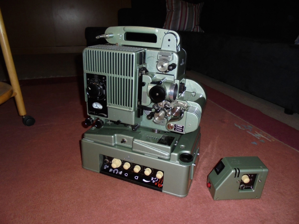 16mm Projektor Siemens 2000 mit seltener Aufnahmestufe