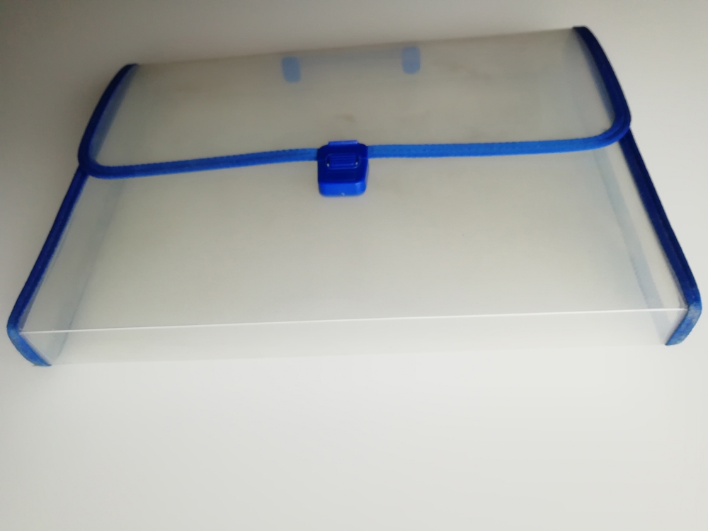 Transparent Aktentasche durchsichtige Tasche Schule Notebook PC Tasche