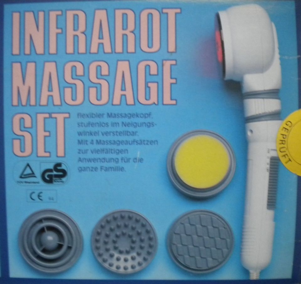 Nagelneues, unbenutztes Infrarot Massage-Set originalverpackt