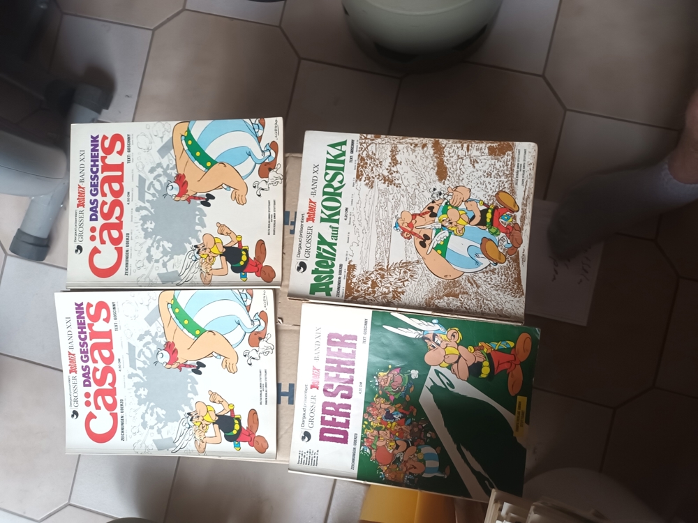 Asterix und Obelix Comics aus den 60ern und 70ern