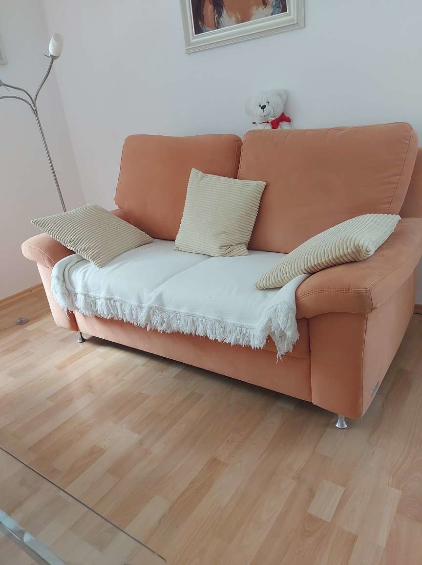 sofa 2sitzer apricot