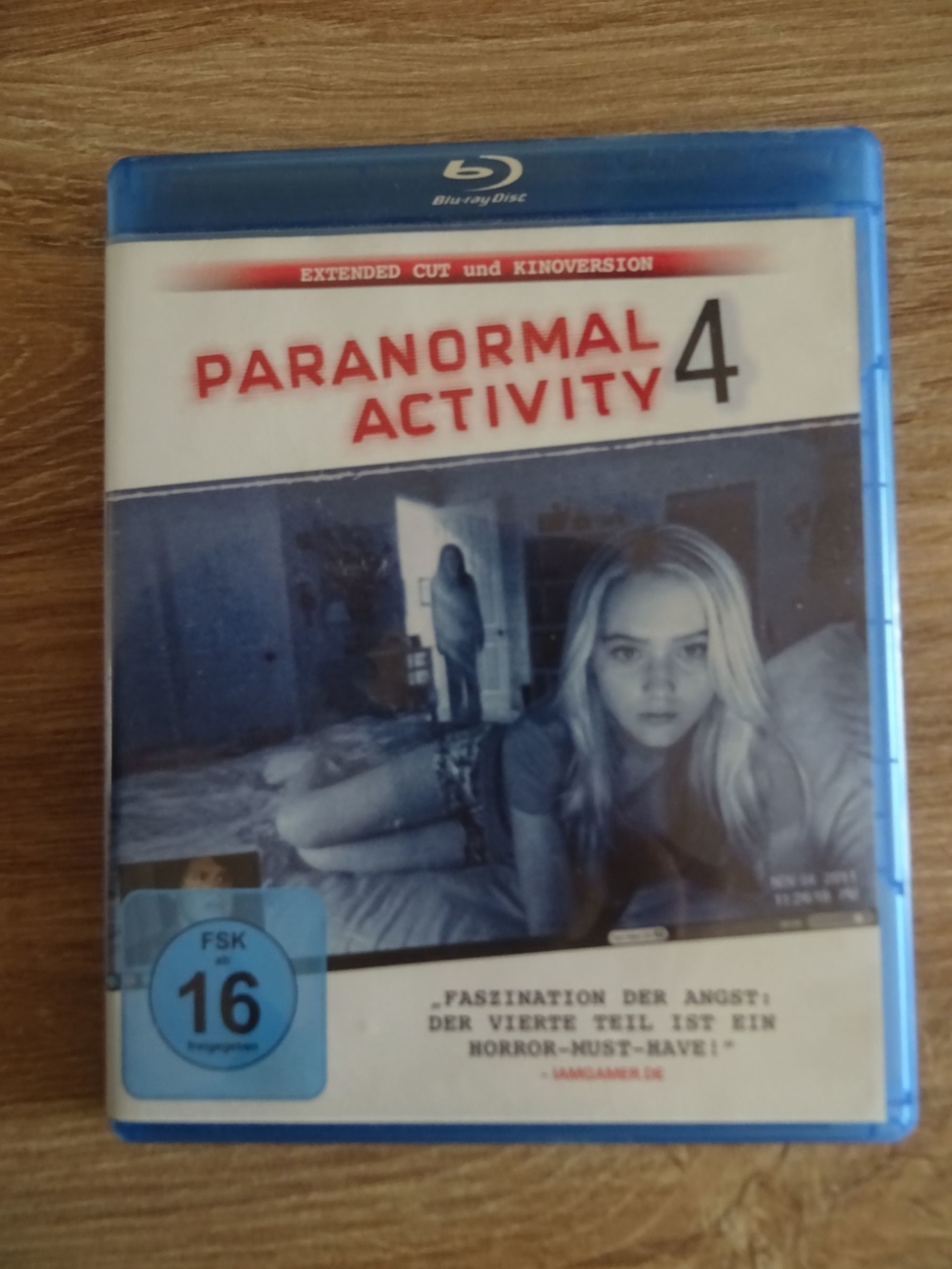 [inkl. Versand] Paranormal Activity 4 (Extended Cut) [Blu-ray]