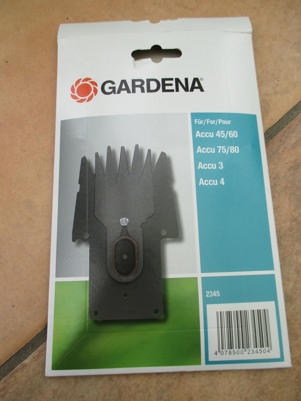 Gardena 2345-20 Ersatz Messer )