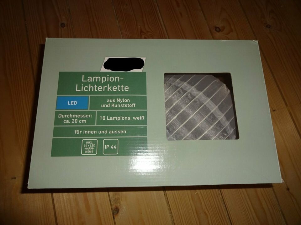 Lampion-Lichterkette zu verkaufen *ovp*