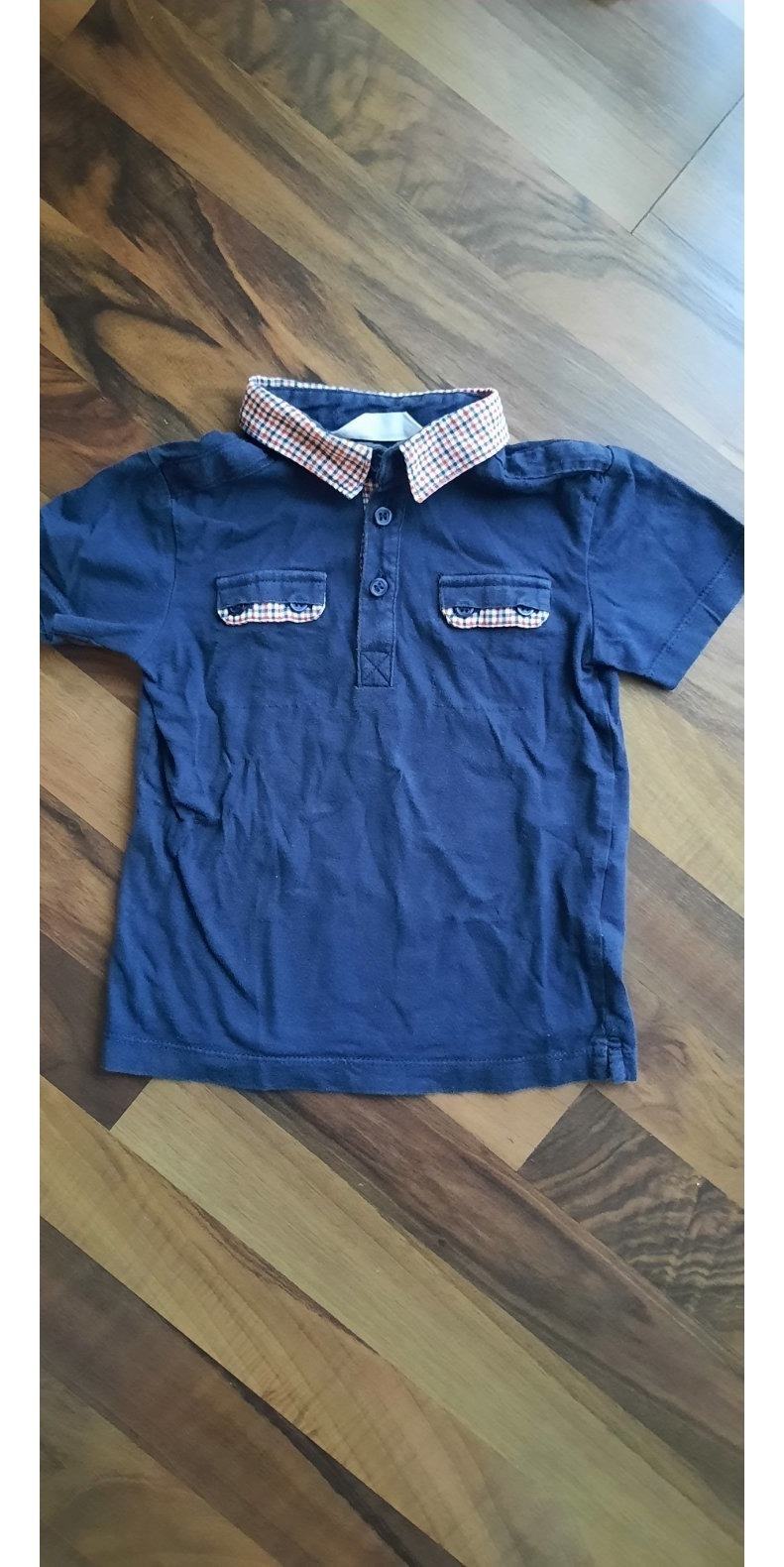 Süßes Poloshirt mit Hemdkragen H&M Gr.86/92