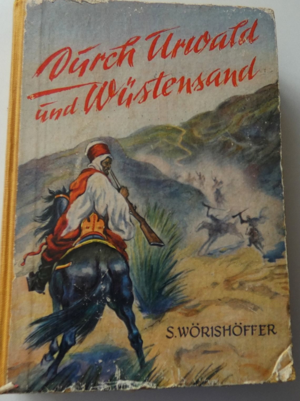 Durch Urwald und Wüstensand /S. Wörishöffer / Abenteuererzählung