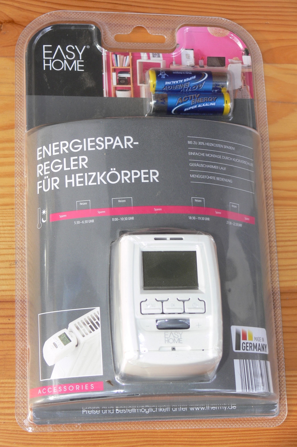 Thermy Energiesparregler für Heizkörper, von Easy Home