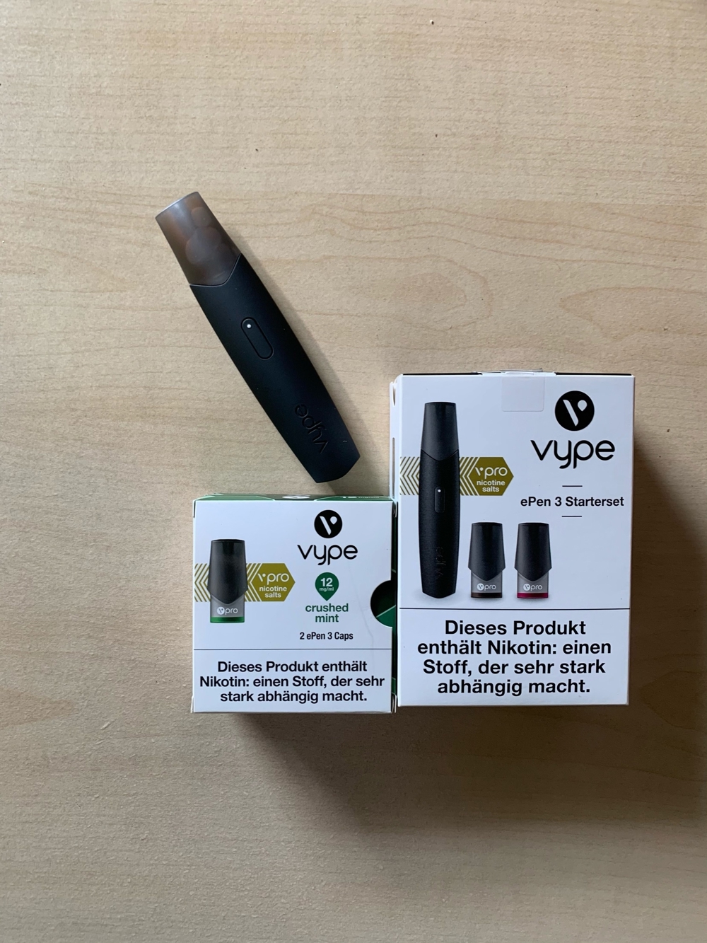 Elektrische Zigarette / Verdampfer Vype ePen 3 Starter Set
