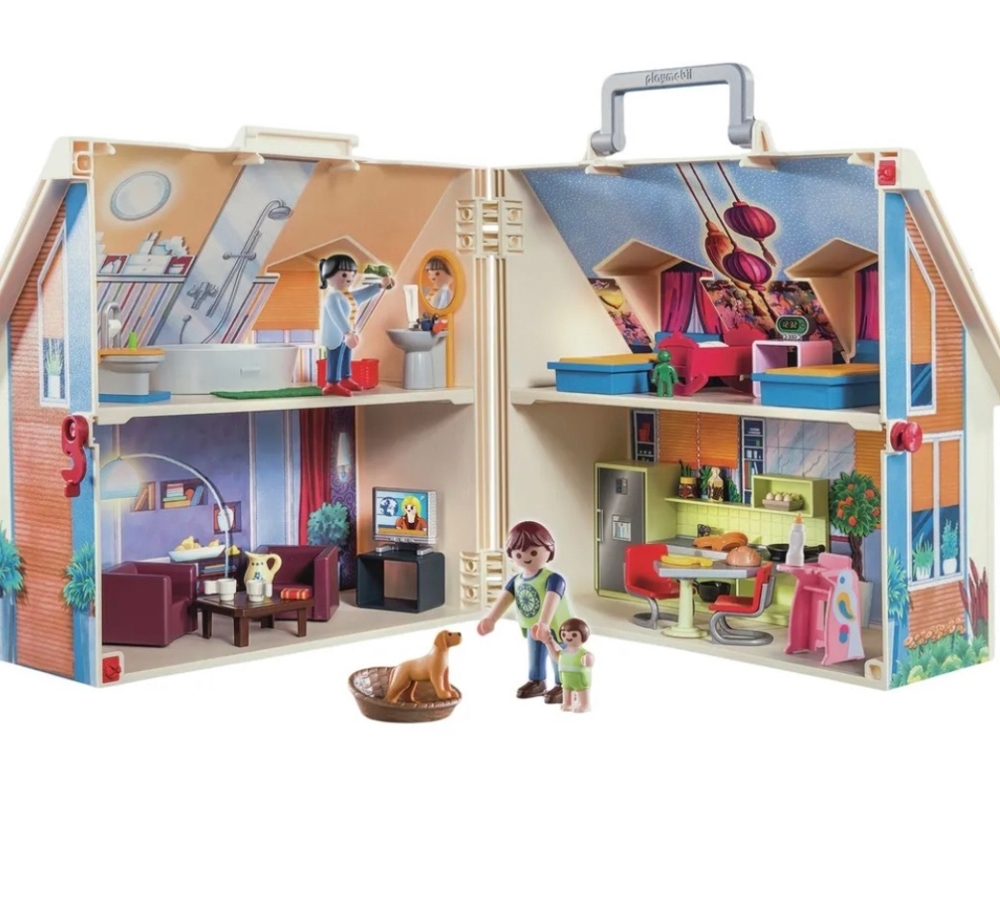 Playmobil Puppenhaus tragbar
