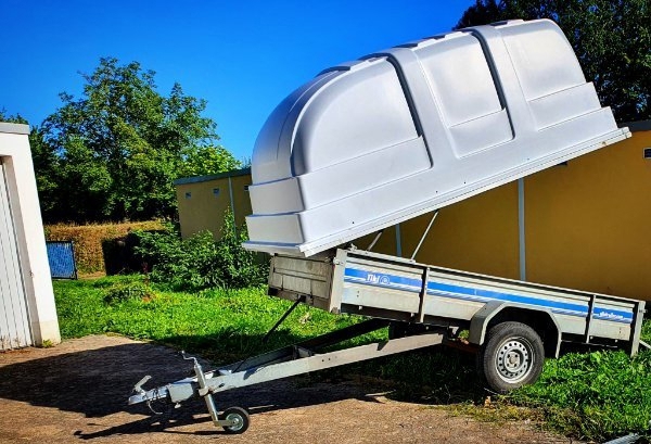 Kippanhänger Urlaubsanhänger Anhänger 750kg zur Miete