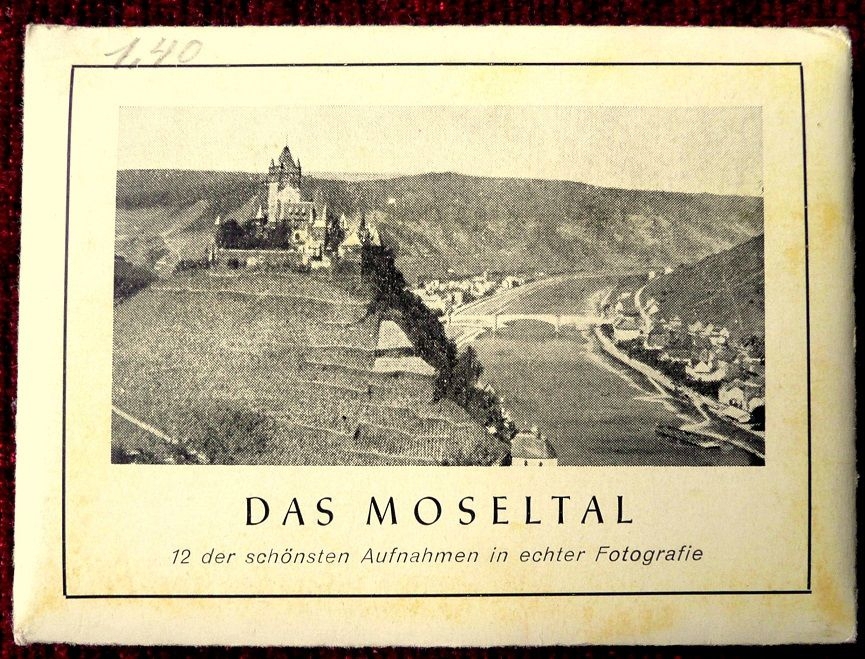 Das Moseltal - alte und sehenswerte Souvenirmappe