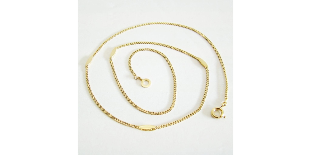 Halskette Gold 333er/ 8 kt. Ornamente unisex Goldschmuck