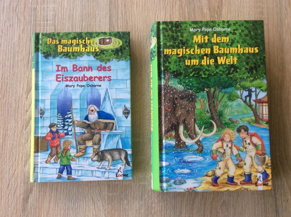 Das magische Baumhaus 2 Bücher TOP !