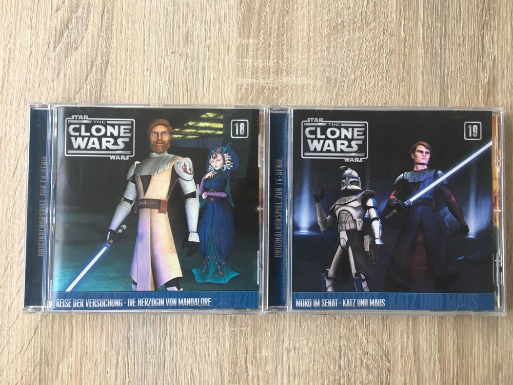 2x Star Wars The Clone Wars