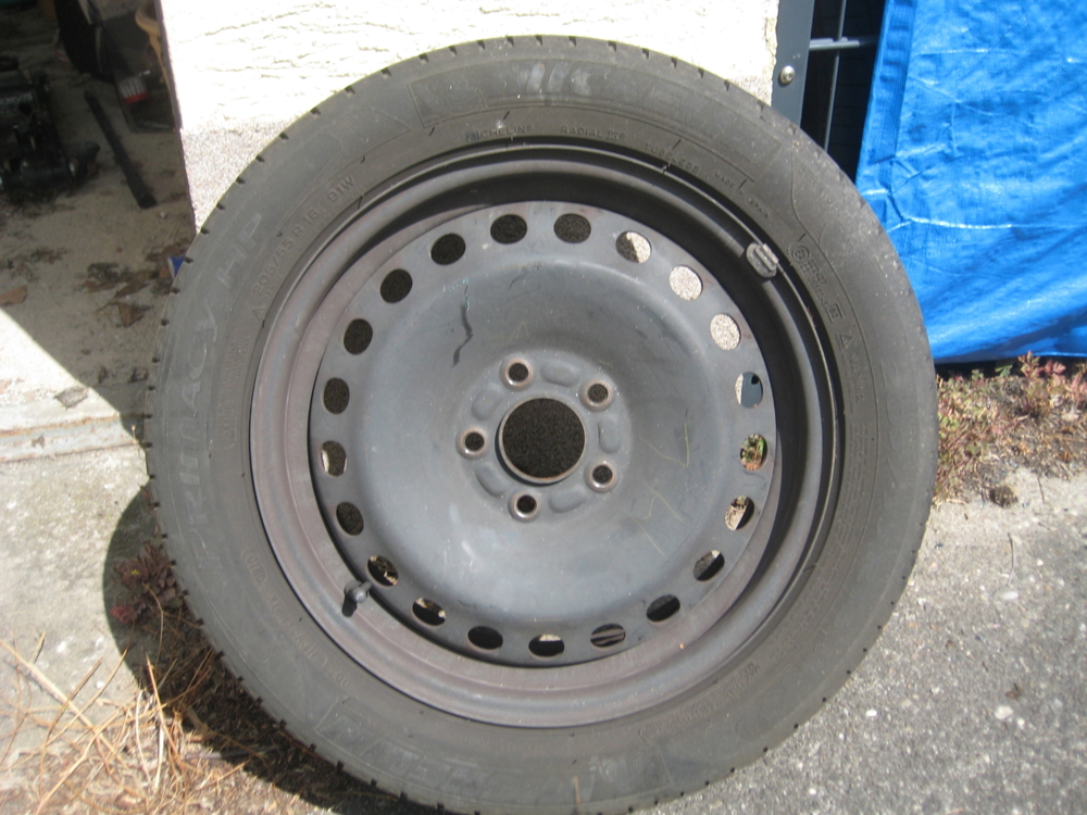 Michelin 205/55 R16 91W (3 Reifen mit Stahlfelge)