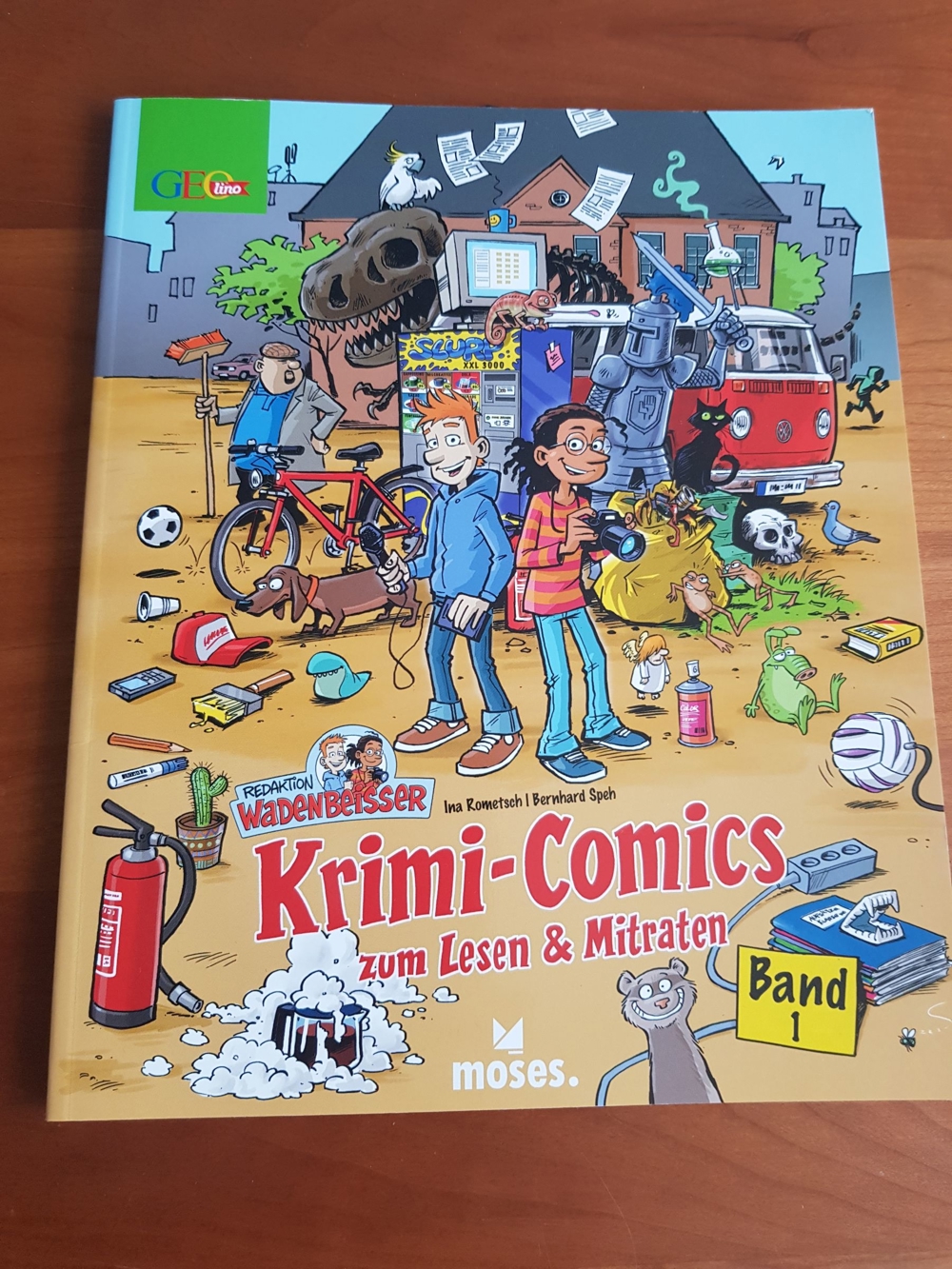 Geolino Krimi-Comics Redaktion Wadenbeißer Band 1