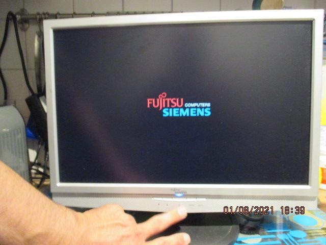 Monitor Futji- Siemens gut erhalten, auch zum Programmieren, Funktionstüchtig