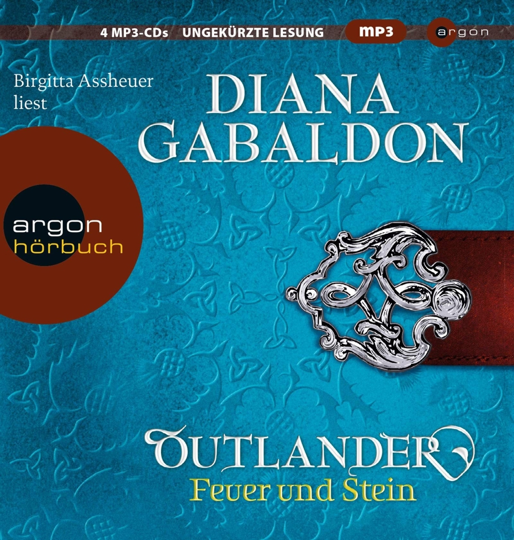 Feuer und Stein - Outlander 1 - Highland-Saga Hörbuch ungekürzt 4 MP3-CDs Diana Gabaldon Geschenk