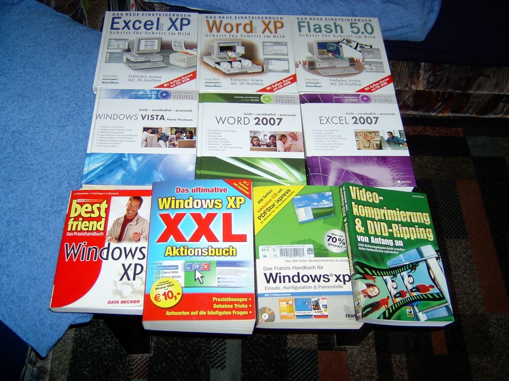 PC-Bücher XP+Vista
