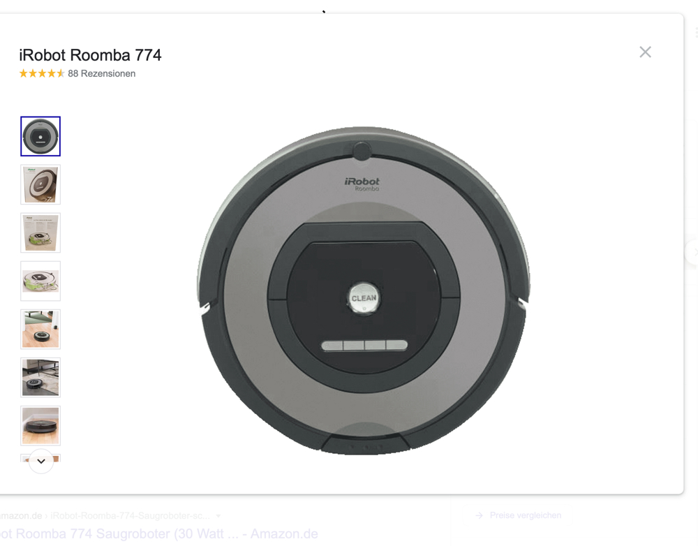 Staubsaugroboter Roomba® 774 Perfekte Hilfe! Fast neu!