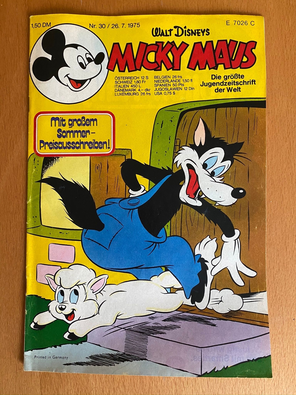 Micky Maus Heft Nr. 3 