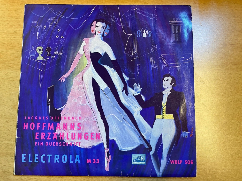 Schallplatte Electrola Hoffmanns Erzählungen, WBLP 506