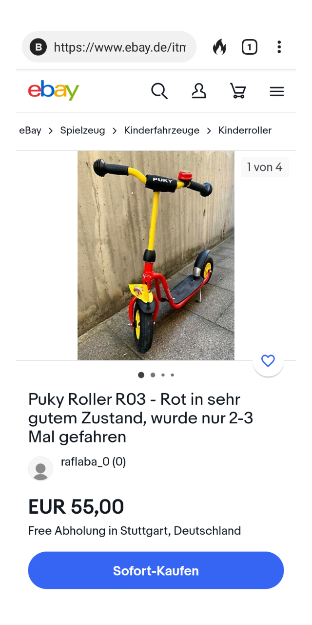 Puky Roller