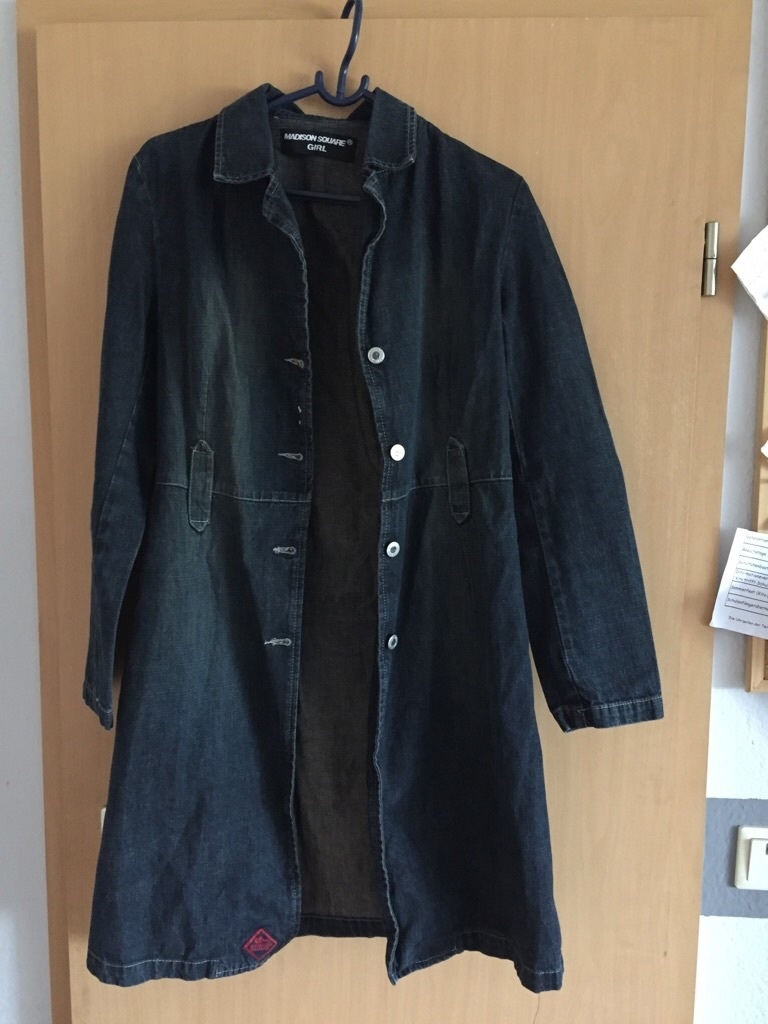Jeans Mantel Jacke