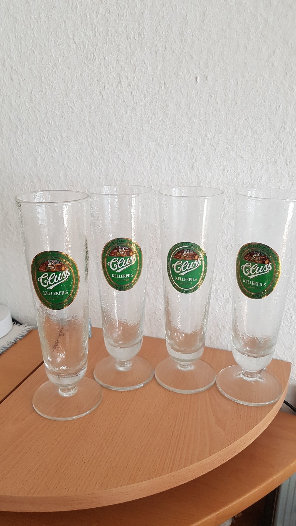 4 Pils Gläser