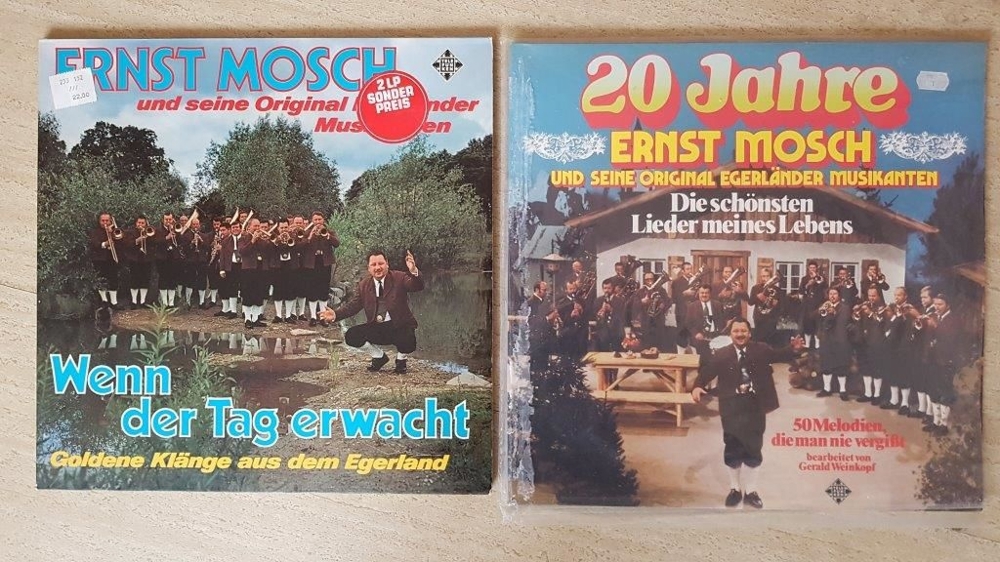 Schallplatten "Ernst Mosch"