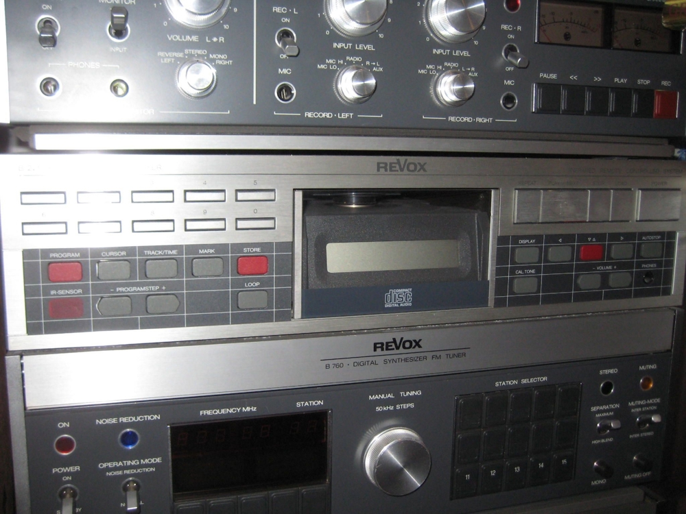 Revox - B 225 - CD Player - Silber - Original Kartoniert - Eur 635