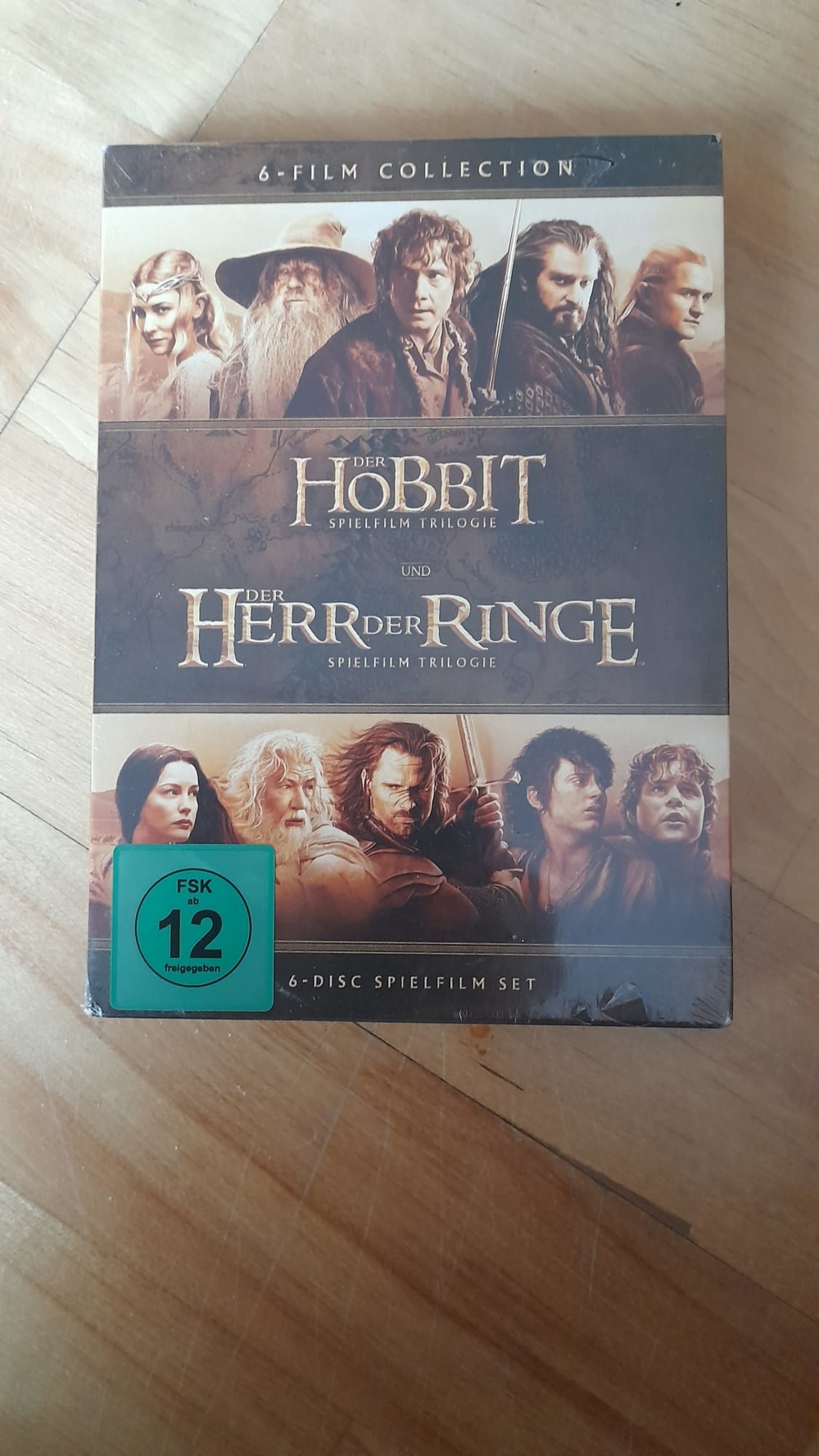 Herr der Ringe/Hobbit 6 Filme