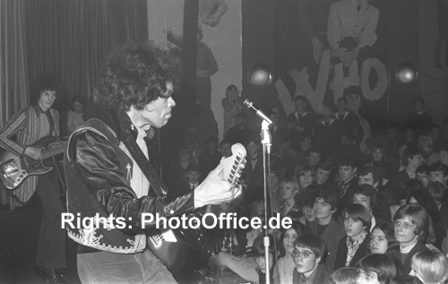 Jimi Hendrix im Star-Club Hamburg 1967 rares 30x45cm Foto Poster, Konzert Tour