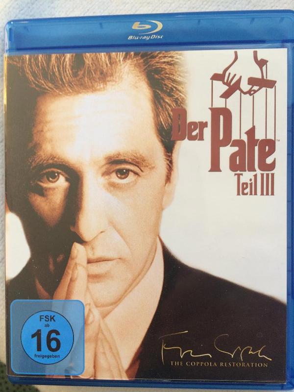 Blu Ray Der Pate Bonusmaterial,Der Pate Teile 3 und Hangover 2
