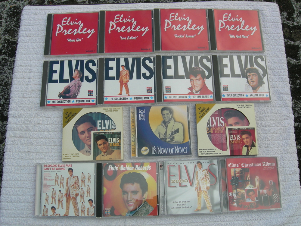 Elvis Presley CDs in Bestzustand abzugeben