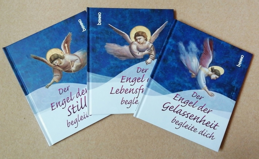 3 Bücher: Engel der Gelassenheit / Lebensfreude / Stille, St. Benno Verlag; neuwertig, Geschenk
