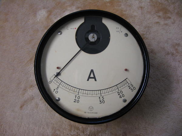 Großes Amperemeter