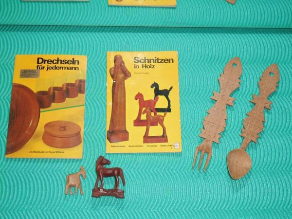 Das Buch Schnitzen in Holz & Holz Figur und Holz Besteck
