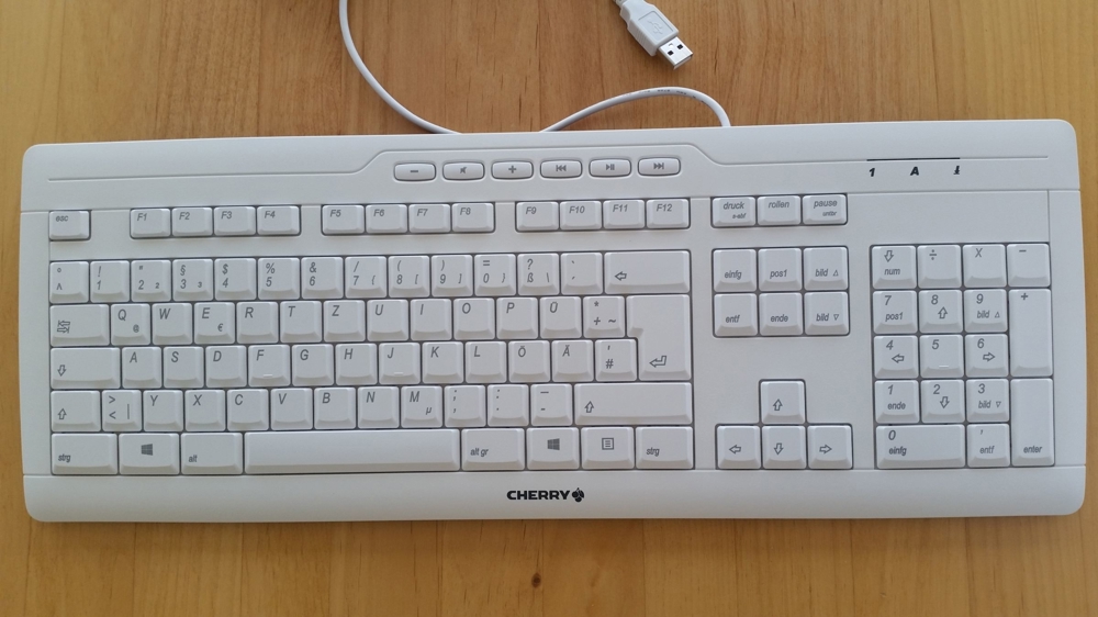 Cherry Deutsch-Tastatur kabelgebunden