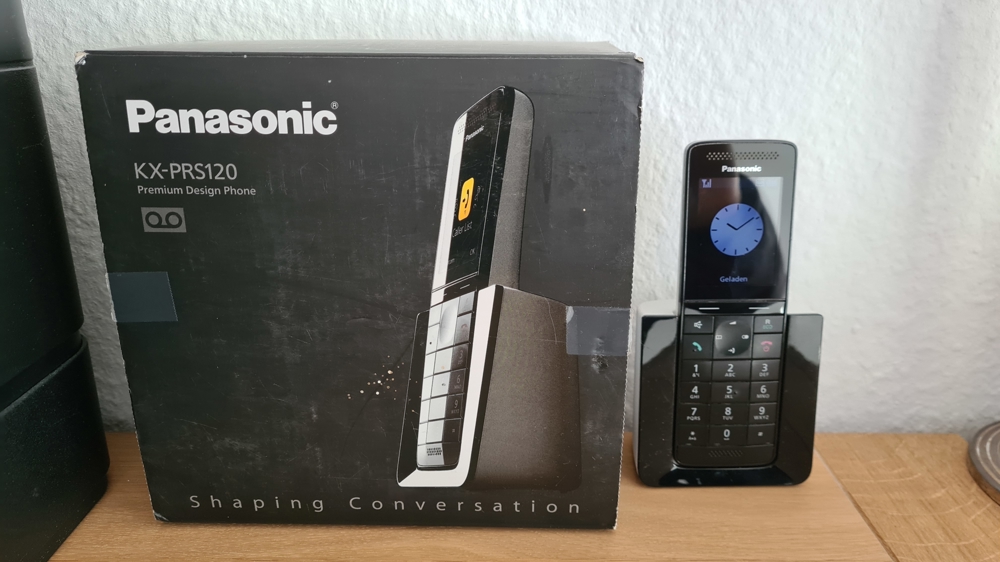 Panasonic KX-PRS120 Premium Design Phone_Anruferansage_AB