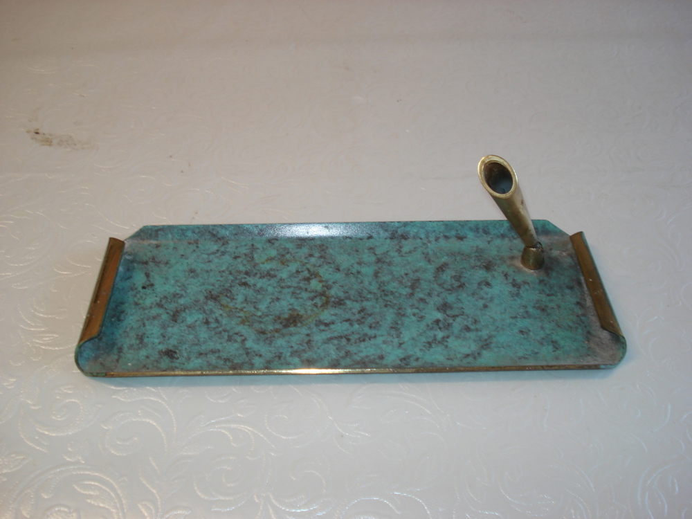 Altes Schreibtisch Set Metall