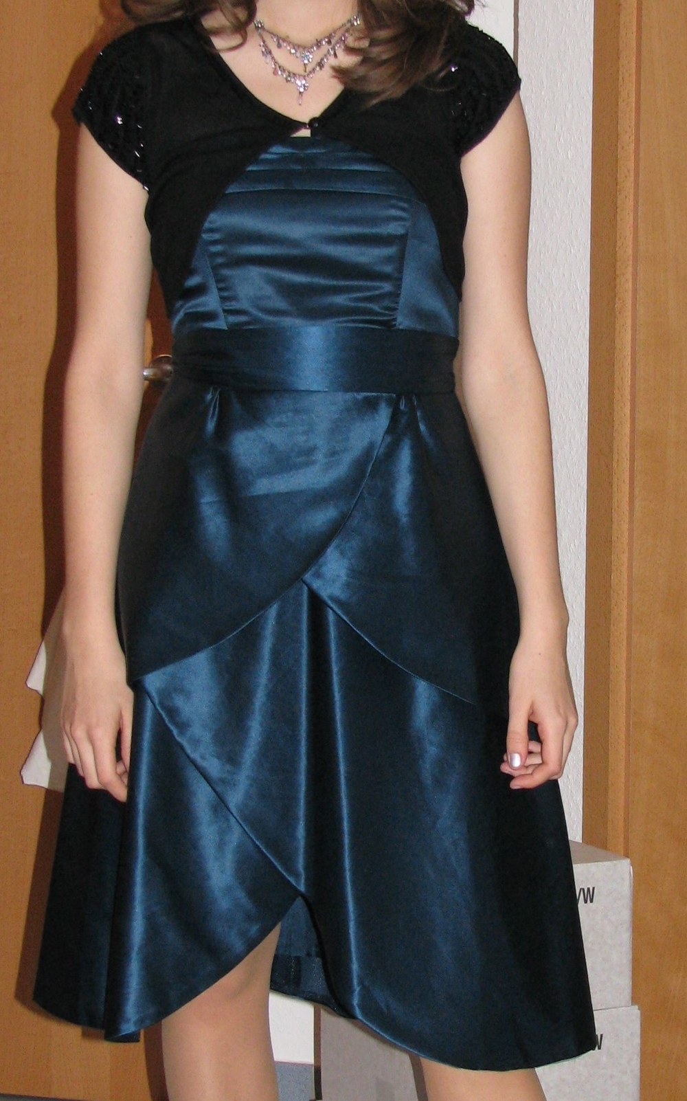 Cocktail Kleid Party Silvester Abiball Tanzstunde Ball Abendkleid