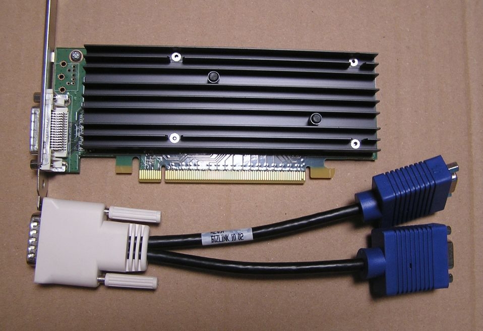 Grafikkarte NVS 290 NVIDIA / NVS290 mit DMS-59 Kabel